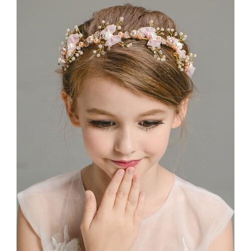 New Girl Hair Crown Princess Wedding Hair Accessories Crystal Rhinestone Tiara Free Shipping