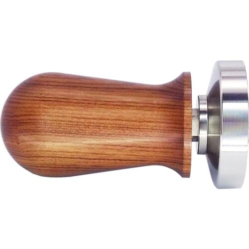 AREYOUCAN Stainless Steel Coffee Tamper Flat Base Espresso Beans Press Tool calibrated tamper Coffee Accessories Free Shipping