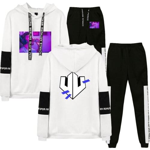 WAWNI Willyrex Pullover Pants Harajuku Hoodies Two Piece Set New Casual Clothes Oversized Hoodie Sets Social Star 2 Piece Suit