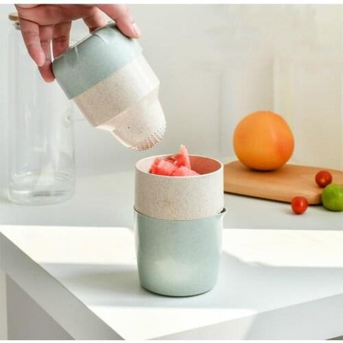 Manual Portable Juicer Single Auger Lemon Orange Juicer Blender Fruits Squeezer Healthy Juice For Kids Machine Kitchen Tool