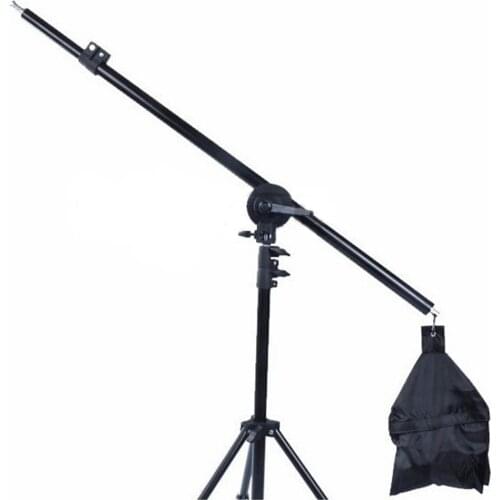 Photo Studio Kit Light Stand Photo Studio Accessories Arm Stand Tripod Light Bracket Cross Arm Extend Rod With Weight Bag