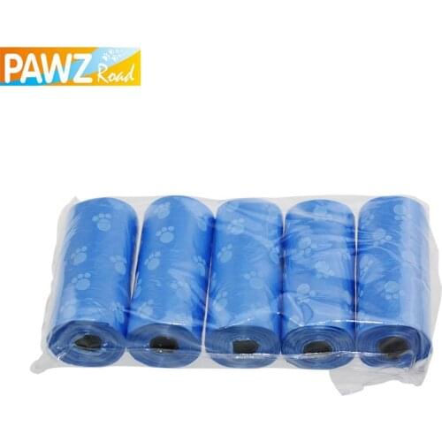 PAWZRoad Easy Take Dog Pet Poop Carrier Bag Biodegradable Garbage Bag Holder Clean-up Bag 1Lot/5pcs Pick Up Poop Bag 1pcs/20unit