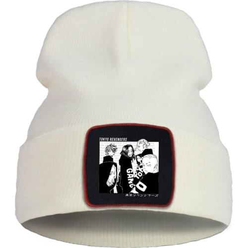 Tokyo Revenger Anime White Print Woman Hooded Hip Hop Comfort Hoody Harajuku Fleece Streetwear 2021 Spring Fashion Women Hoodies