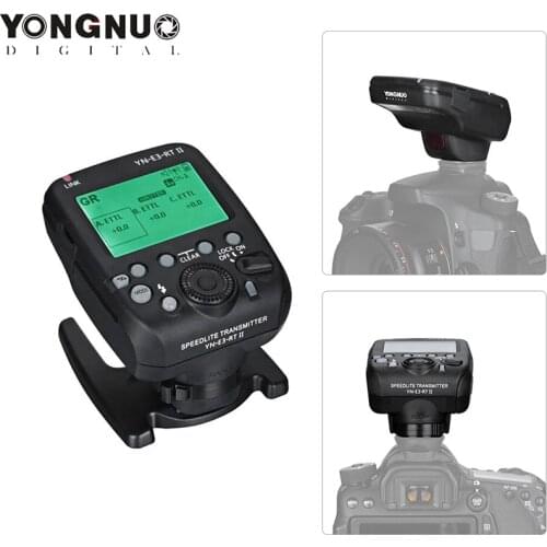 YONGNUO YN-E3-RT II On-Camera Flash Speedlite Transmitter Flash Trigger Compatible for ST-E3-RT/600EX-RT/YN600EX-RTII/YN686EX-RT