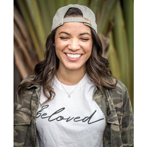 Beloved t-shirt funny women graphic Christian Bible 100% Cotton quote Fashion Valentines Day grunge unisex tee top tshirts fit