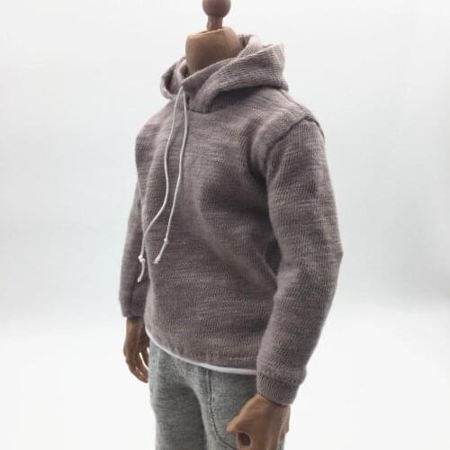 1/6 Mens Action Figure Clothes Hoodie Sweatshirt Casual for 12inch