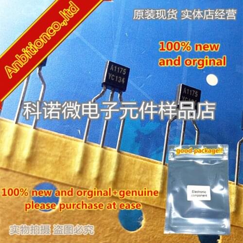 10pcs 100% new and orginal 2SA1175 A1175 TO-92 PNP SILICON TRANSISTOR in stock
