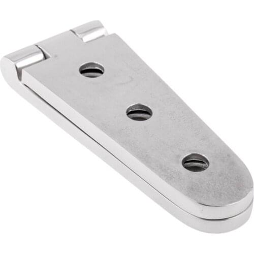 316 Stainless Steel Marine Boat Hardware Cabin Flush Door Strap Butt Hinge 150mm x 29mm
