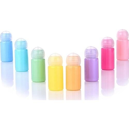 5pcs Travel Shampoo Bottle Silicone Refillable Bottles Cream Lotion Empty Cosmetic Container Portable Reusable Shampoo Bottles