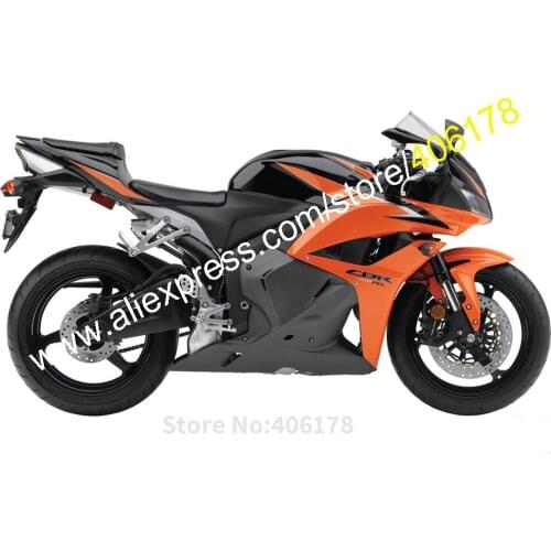 CBR600RR ABS Fairing Kits For Honda CBR600RR F5 09-12 Orange Black Motorcycle Fairing For Sale (Injection Molding)
