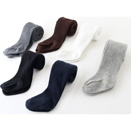 Spring Autumn New Children Clothes Kids Stockings Big Pp Solid Cotton Casual Outwear Baby Pantyhose For Kids 5 Colors