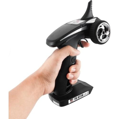 FS-GT2B FS GT2B 2.4G 3CH Gun RC Controller /w Receiver AFHDS 3-channel Gun-style Transmitter