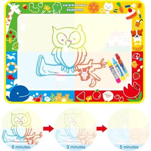 Early Educational Water Color Mat DIY Premium Quality Soft Pad for Toddlers Early Education Board Supplies