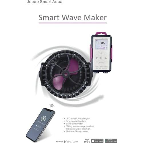 MOW Series Pump Smart Aquarium Wave Pump with Wifi LCD Display Controller Wave Maker Pump Fish Tank MOW-3 5 9 16 22 Series