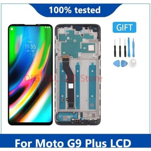 AAA Display For Motorola Moto G9 Plus XT2087-1 LCD Display Touch Screen Digitizer Assembly Replacement For Moto G9Plus LCD