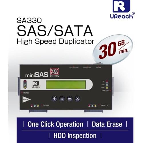 JetMedia SP13 Ultra High Speed SAS HDD/SSD Copy machine SAS/SATA/IDE/mSATA Standalone Duplicator