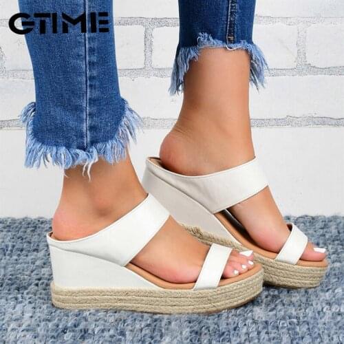 Shoes Women Sandals Summer Solid Thick Bottom Flat Sandals Women European American Style Ladies Shoes Snake Print #SJPAE-143