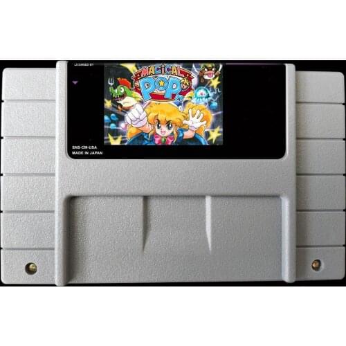 16Bit Games ** Magical Pop'n ( USA Version English translation!! )