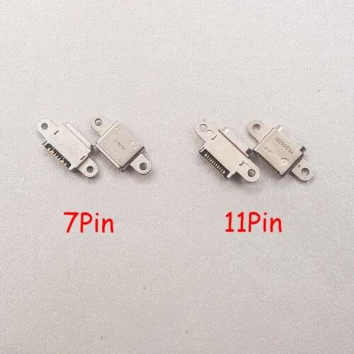50pcs 7 Pin 11 Pin Micro USB Charging Connector for Samsung G9300 S7 Edge S7Edge G935 F G930 G A V T P Charger Plug Socket Port