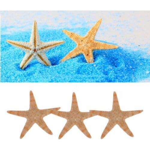 50Pc Mini Starfish Sea Star Shell Beach Wedding Craft DIY Making Decor Miniatur