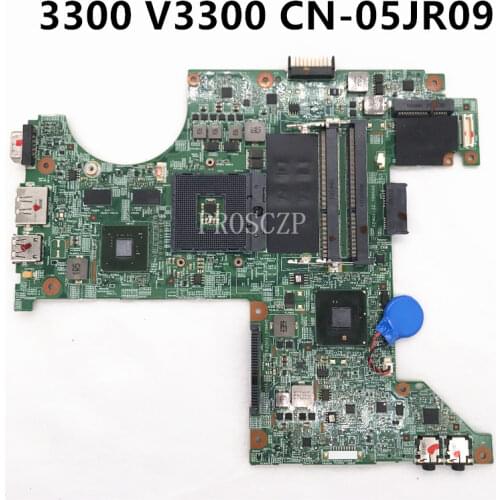 Free shipping for CN-05JR09 05JR09 3300 V3300 Laptop Motherboard pavilion DDR3 HM57 W/GT310M 510MB GPU 100% fully tested