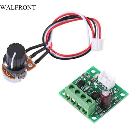DC 1.8V-15V Low Voltage Regulator Control Module Motor Speed Controller Mini PWM Current Limiter Board Adjustable Reverse Switch