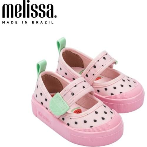2021mini Melissa Jelly Shoes Boys Girls Casual Shoes Fruit Childrens Flat Shoes Strawberry Pineapple Melissa Shoes