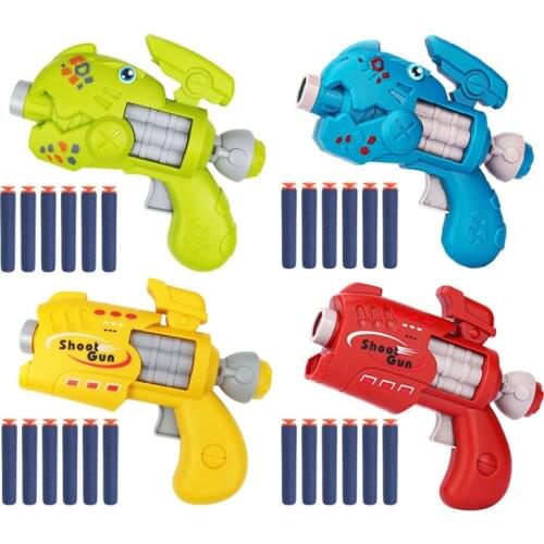 Childrens Gun Toys Soft EVA Bullet Refill Darts Safe Bullet for Children Boy Outdoor Fun Sport Battle Game Gift Fake Gun New
