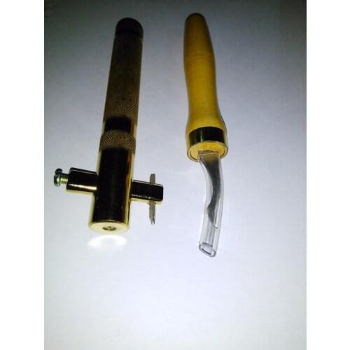 1 PC Cello Purfling Tool plus 1 PC inlay tool Luthier tools