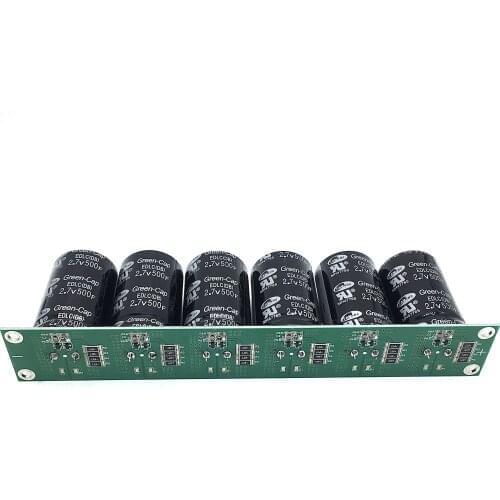 Supercondensador fara, retificador elétrico automotriz 16v83f 2.7v500f, agujero de tornillo, condensador de gran capacidad