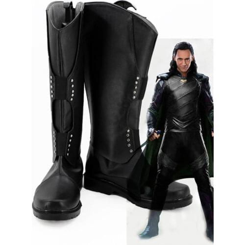 Ragnarok Loki Tom Sakaar Cosplay Costumes Shoes Boots For Male Female Custom Made EU/European Size