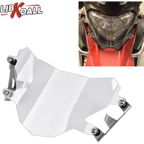 Motorcycle Headlight Cover For BMW G310GS 2017 2018 2019 Transparent G 310 GS Headlight Guard G310 GS Headlight Lens Protector