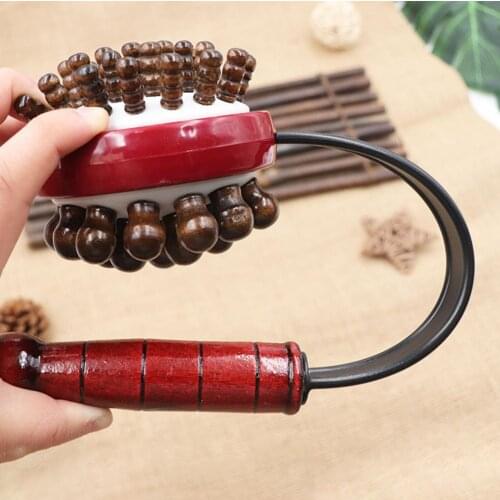Meridian Massager Full Body Muscle Massager Good Toughness Multifunctional Plastic Back Tool Stick for Gift