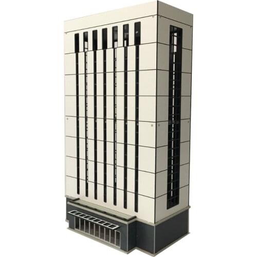 2018 New N Scale Enterprise Government Office Building Sand Table Architectural Scene Model Plastic Assembly For Diorama Model