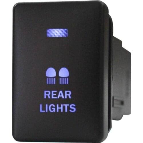 12V Toyotaa Push Switch REAR LIGHTS ON-OFF switch for camry,HILUX yaris, hananda，Prado 150 Series 2010 - 2017