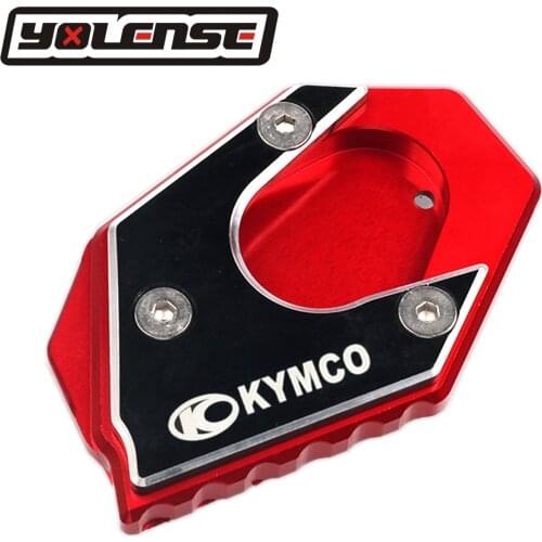 For Kymco Xciting 250 300 350 400 400i 250i 300i 350i Motorcycle Kickstand Foot Side Extension Pad Support Plate Enlarge Stand