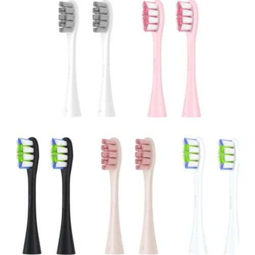 OCLEAN 2pcs Replacement Brush Heads For Oclean Electric Toothbrush Z1 One / SE / Air / X Automatic Sonic Toothbrush Parts