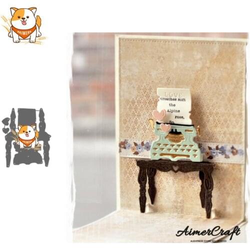 Table Printing Metal Cutting Dies Scrapbooking Stencil For DIY Paper Card Decorative Embossing Die Cut Craft Dies New 2019