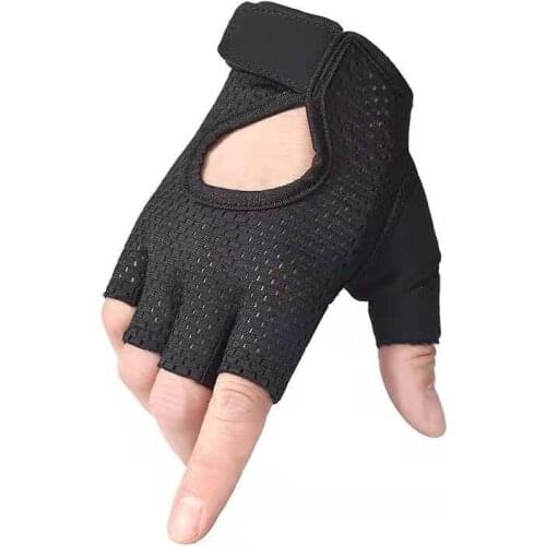 Anti-slip Anti-sweat Cycling Gloves Men Women Half Finger Gloves Breathable Anti-shock Sports Bike Bicycle Glove