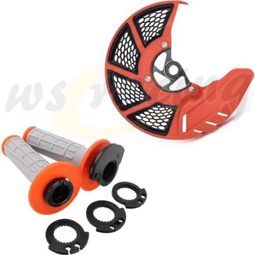 Brake Disc Guard Cover Handlebar Handles Lock on Grips For KTM SX SX-F XC XC-F EXC EXC-F 125 150 200 250 300 350 400 450 530
