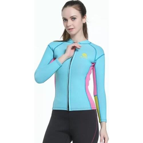 2mm spot womens diving suit womens swimsuit and warm rubber warm rubber diving jacket