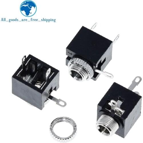 10Pcs Good Quality 3.5mm Female Audio Connector 3 Pin DIP Headphone Jack Socket Mono Channel PJ-301M PJ301M