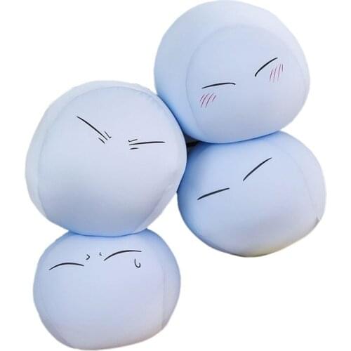 40cm Nordic Style Foam particles Doll Funny Blue Shilim Plush Toy INS Party Plush Cushion Friend Antic Gifts