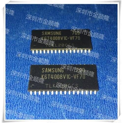 5pieces K6T4008V1C VF70 512Kx8 bit FLSH TSOP