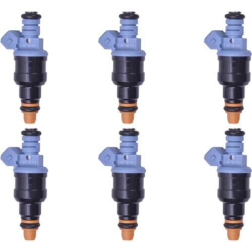 6Pcs Car Fuel Injector for -BMW 3 E30 E36 5 E34 8 E31 7 E32 E38Z1 0280150715 1734776