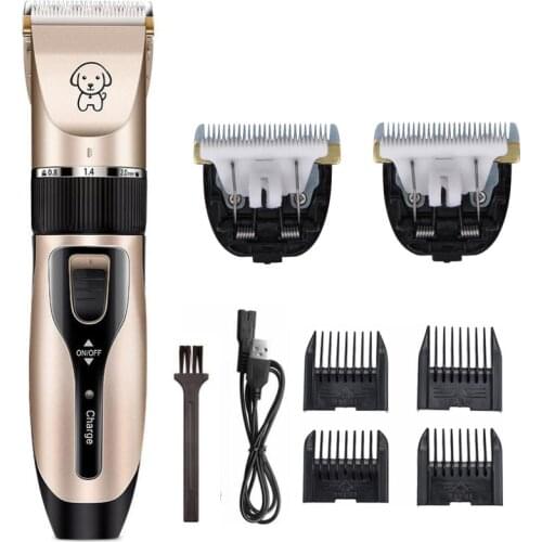 Rechargeable Pet Clipper Professional Pet Hair Trimmer Animals Grooming Clipper Cat Dog Hair Trimmer Cutters