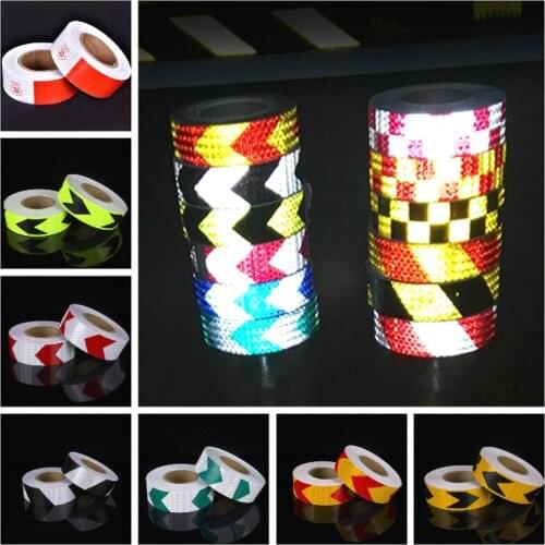 Bicycle Accessories Bike Reflective Stickers Strip MTB Bicycle Wheel Sticker Fluorescent Tape Reflector Sticker Cycling Decor