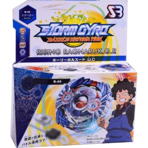 Bayblade Burst with launcher Starter Xeno Excalibur.M.I Starter Zillion Zeus I.W B-48 B-66 Spinning Top Toys for sale