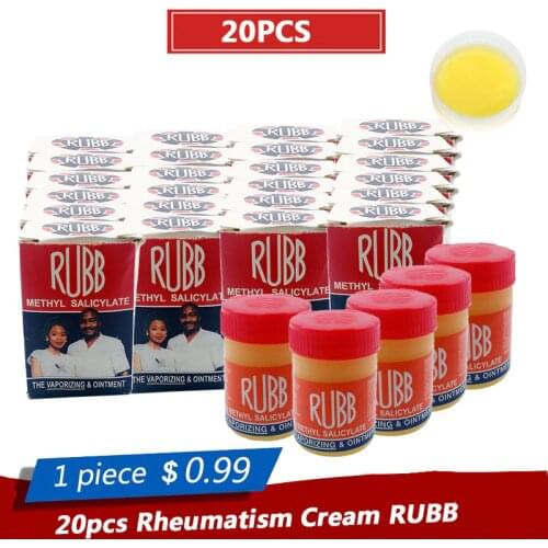 20PCS/LOT Herbal Medicine Pain Relief Balm Muscle Joint Pain Cervical Massage Rheumatism Neck Back Pain Balm Massager Rheumatism