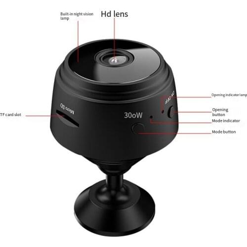 New Wifi Mini Camera APP Remote Monitor Home Security 1080P IP Camera IR Night Magnetic Wireless Camera Remote Monitor Phone App